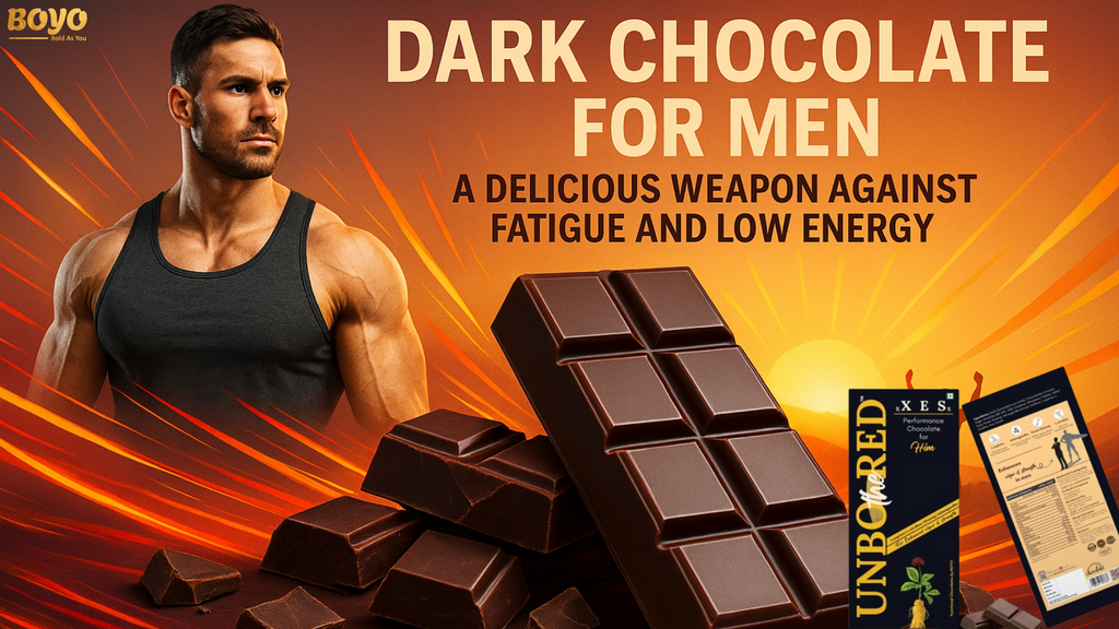 Dark Chocolate for Men: A Delicious Weapon Against Fatigue and Low Energy