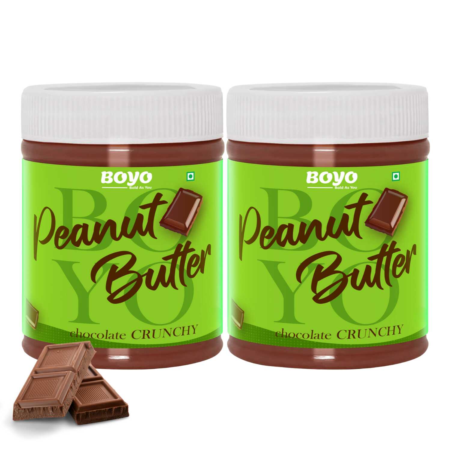 Peanut Butter Combo Chocolate Crunchy 510g Each - Pack of 2