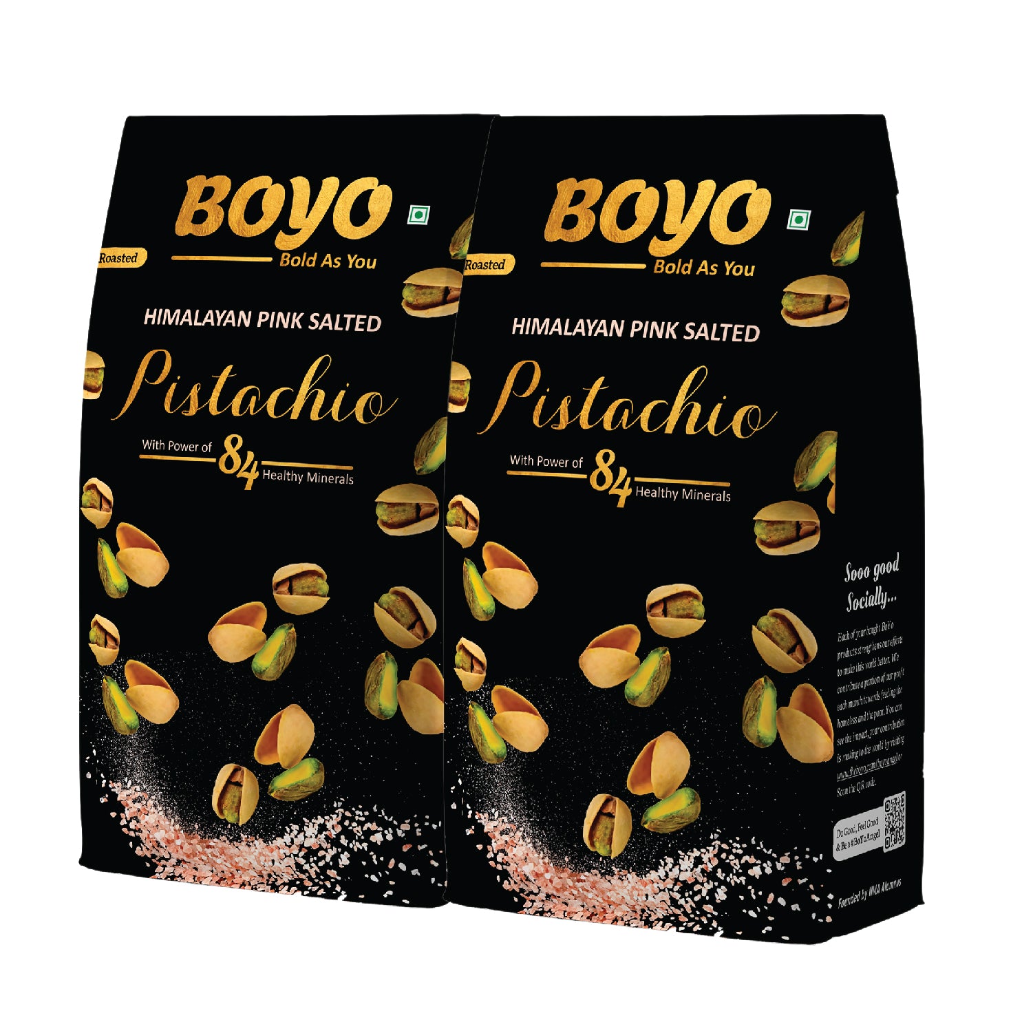 Salted & Roasted Pistachios 400g (pista) (2*200g)