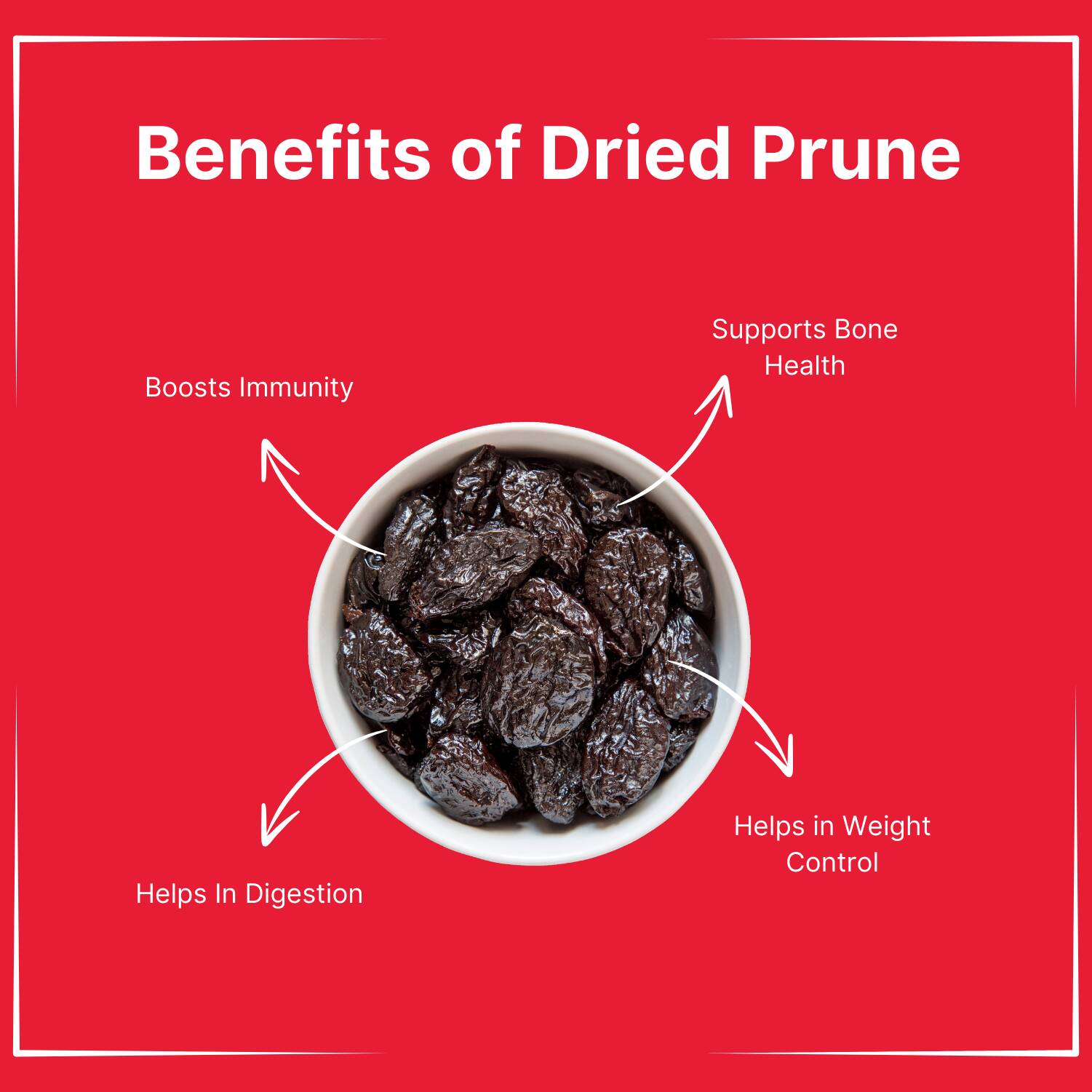 Dried Pitted Prunes 200g