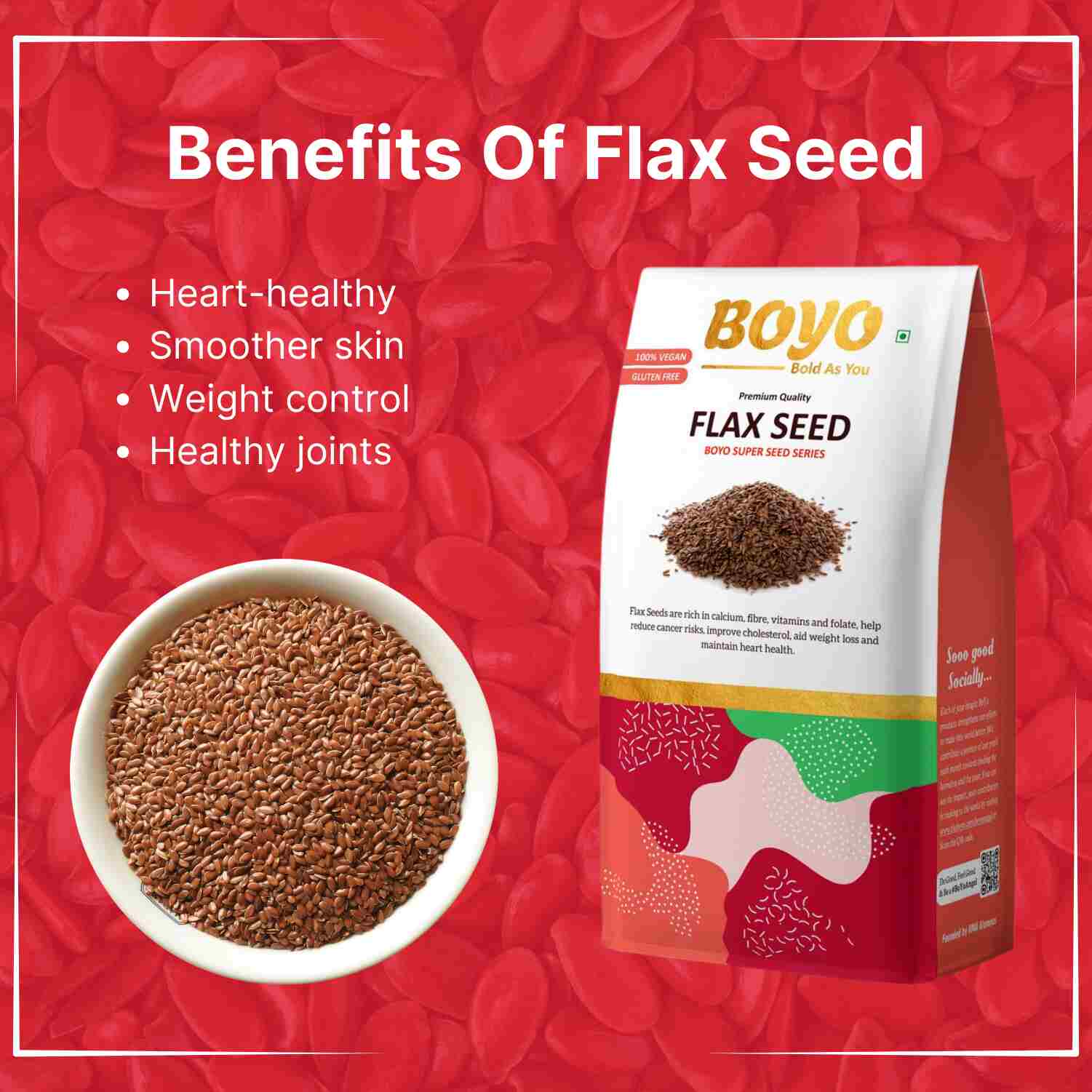 Chia Seed and Flax Seed Combo 500g