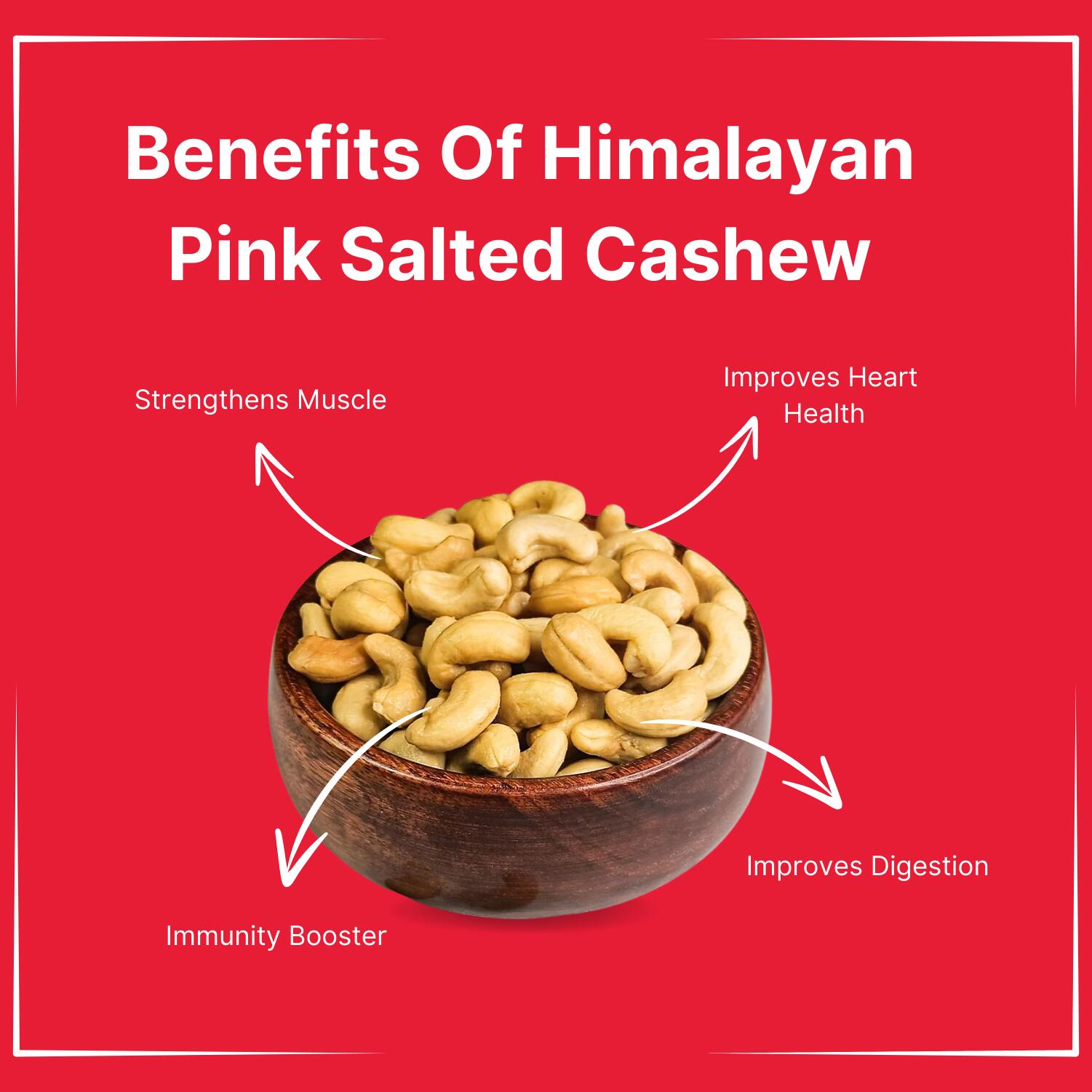 salted cashew health benefits