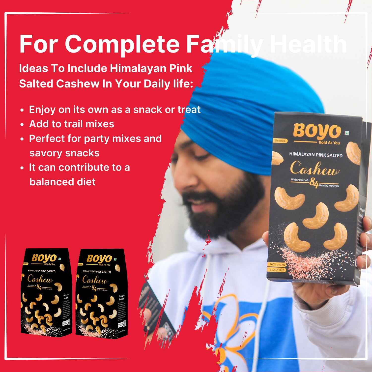 recipe related to salted cashew