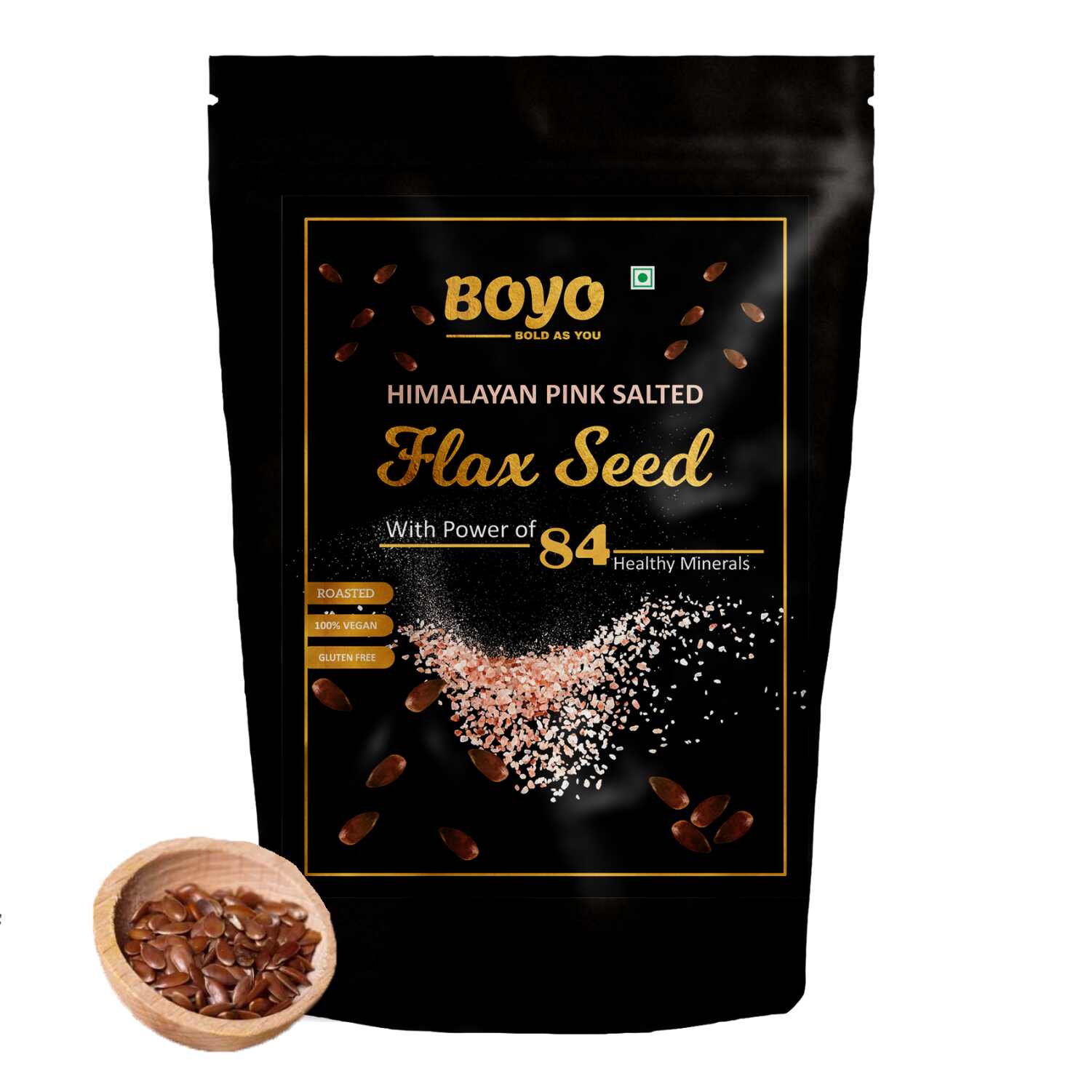 alsi flax seeds, Himalayan Pink Salted Flax Seed
