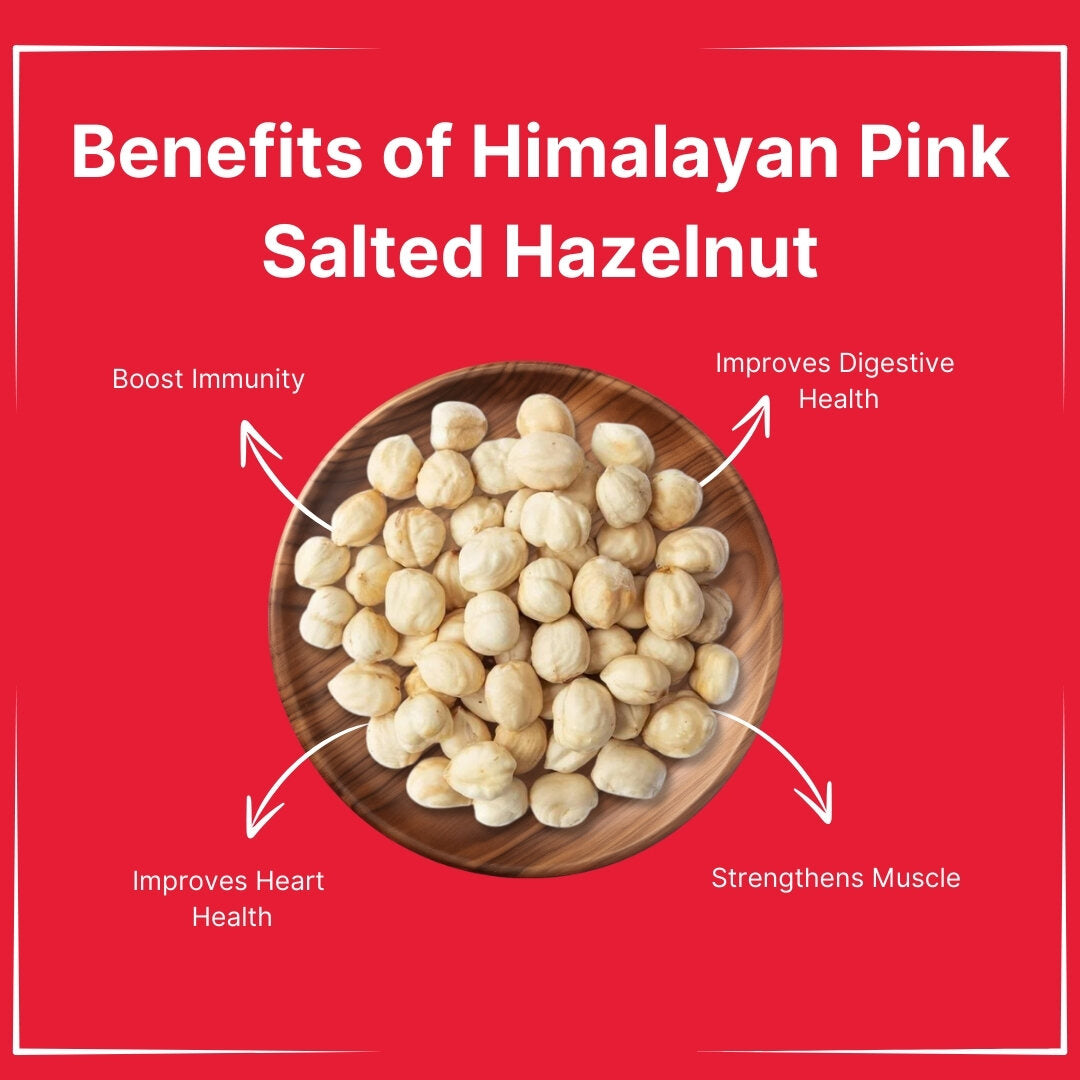 Roasted Hazelnut Himalayan Pink Salted 150g