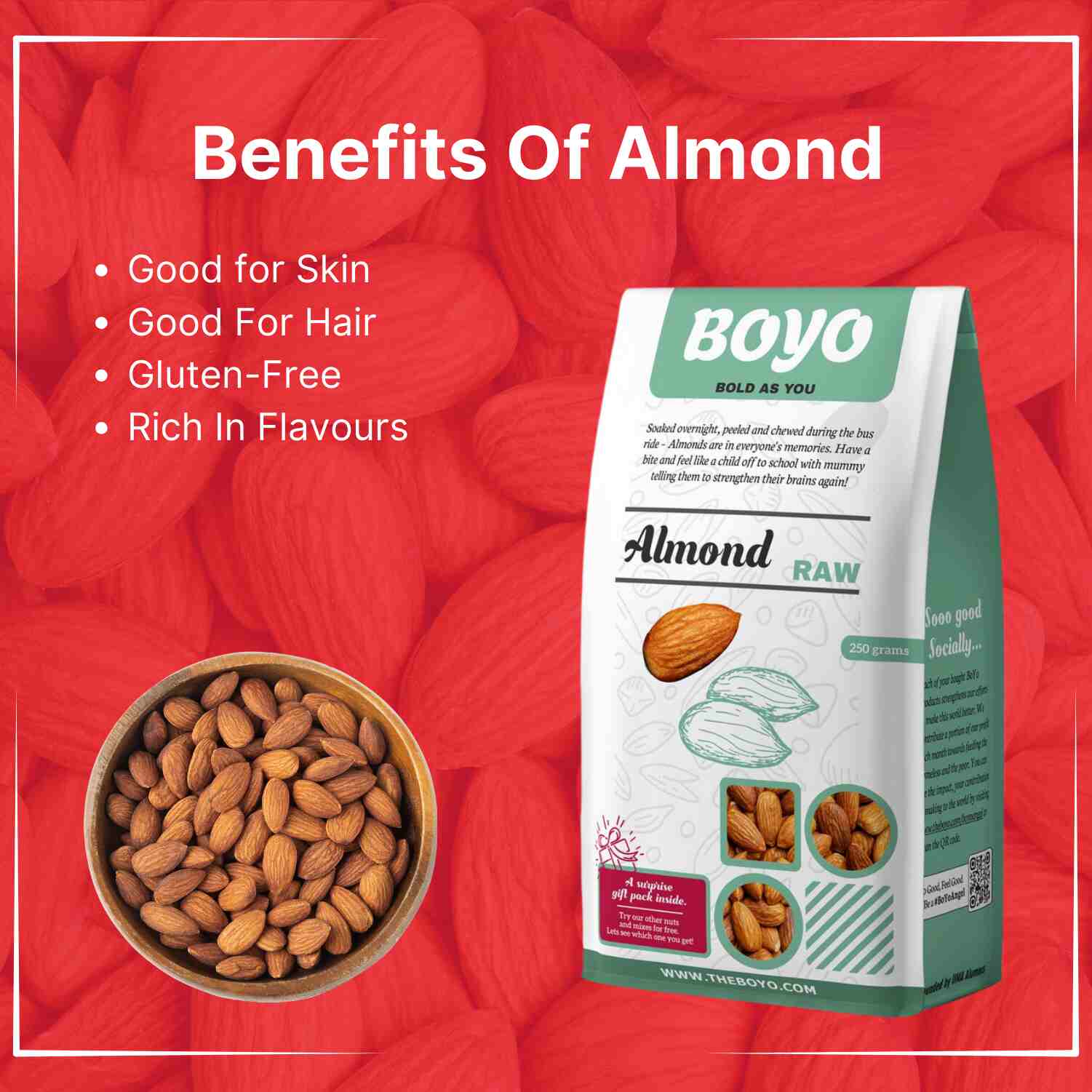 Almond and Cashew Combo 500g