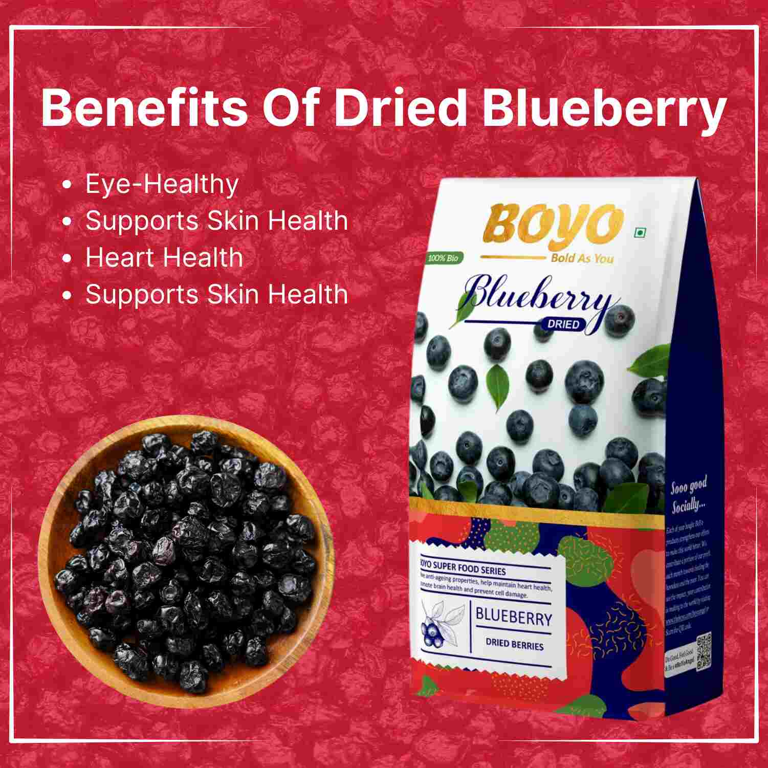 Blueberry and Cranberry Combo 150g + 200g