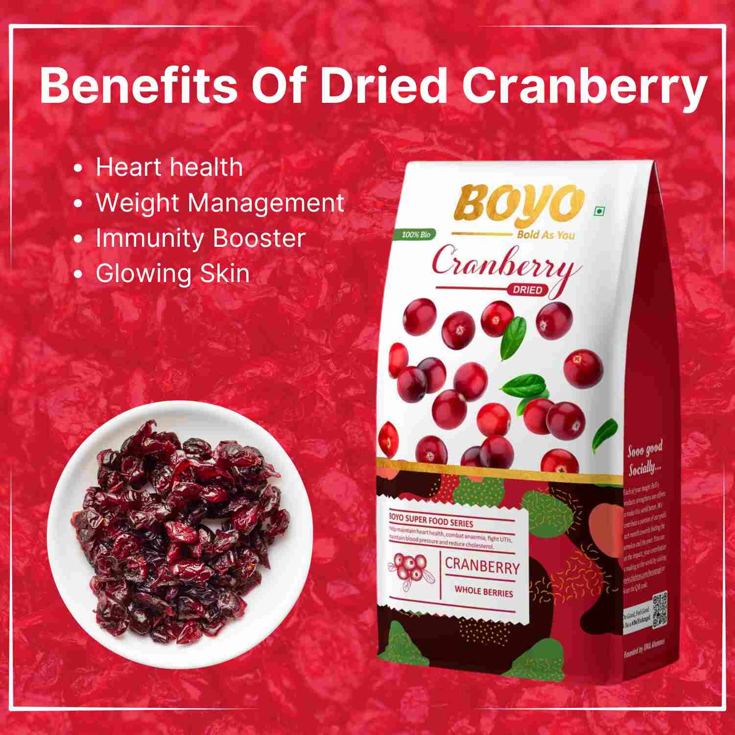 Blueberry and Cranberry Combo 150g + 200g