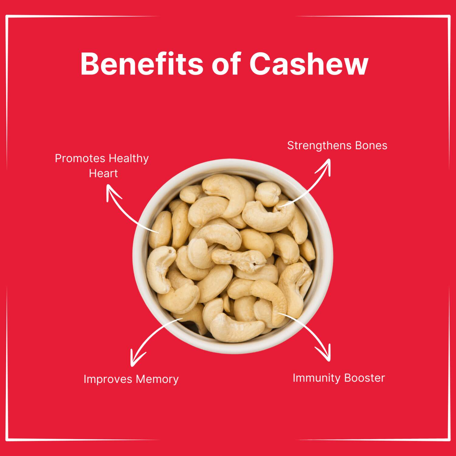 Whole Raw Cashew Nuts 250g