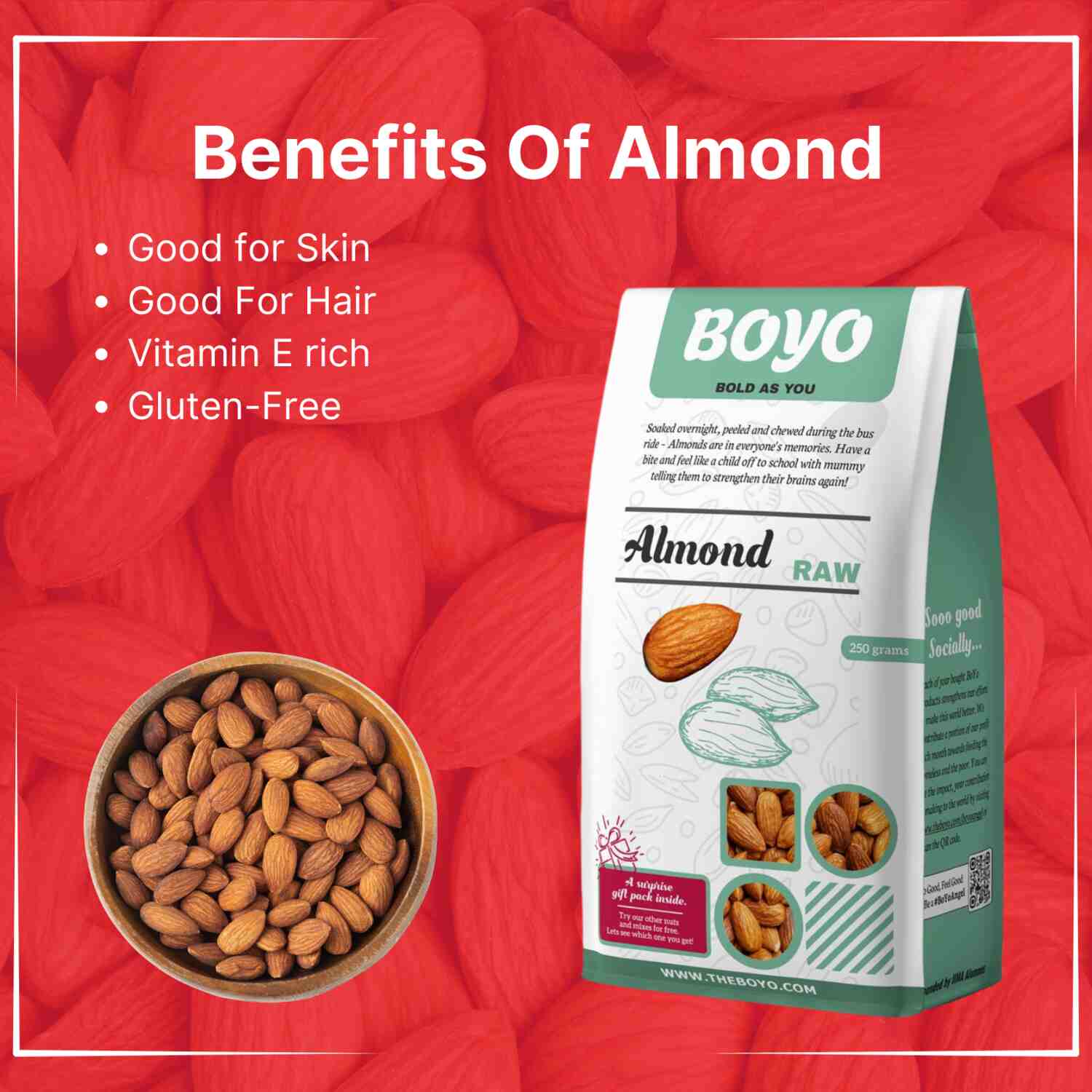 benefits of raw almond
