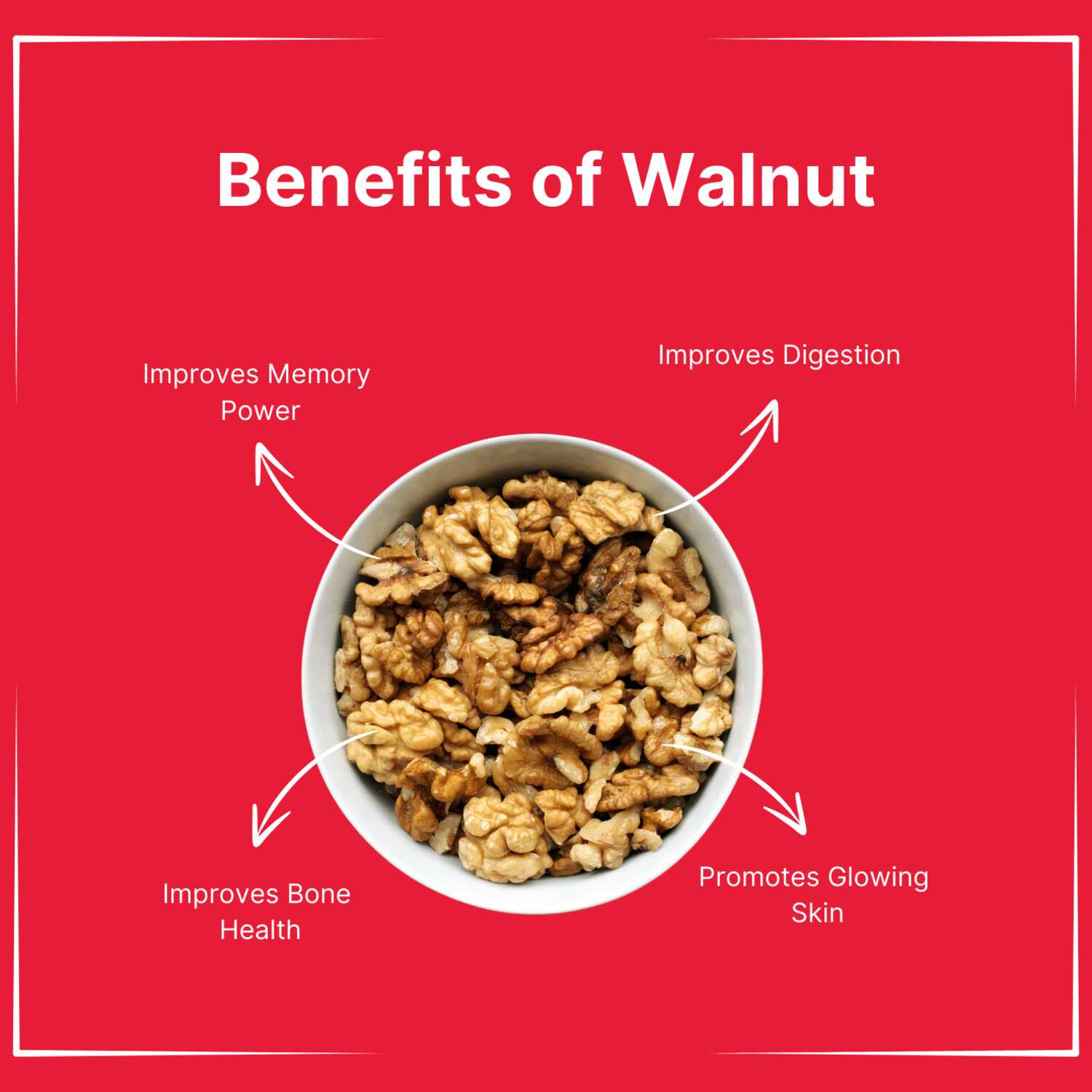 100% Natural California Walnut Kernels 250g