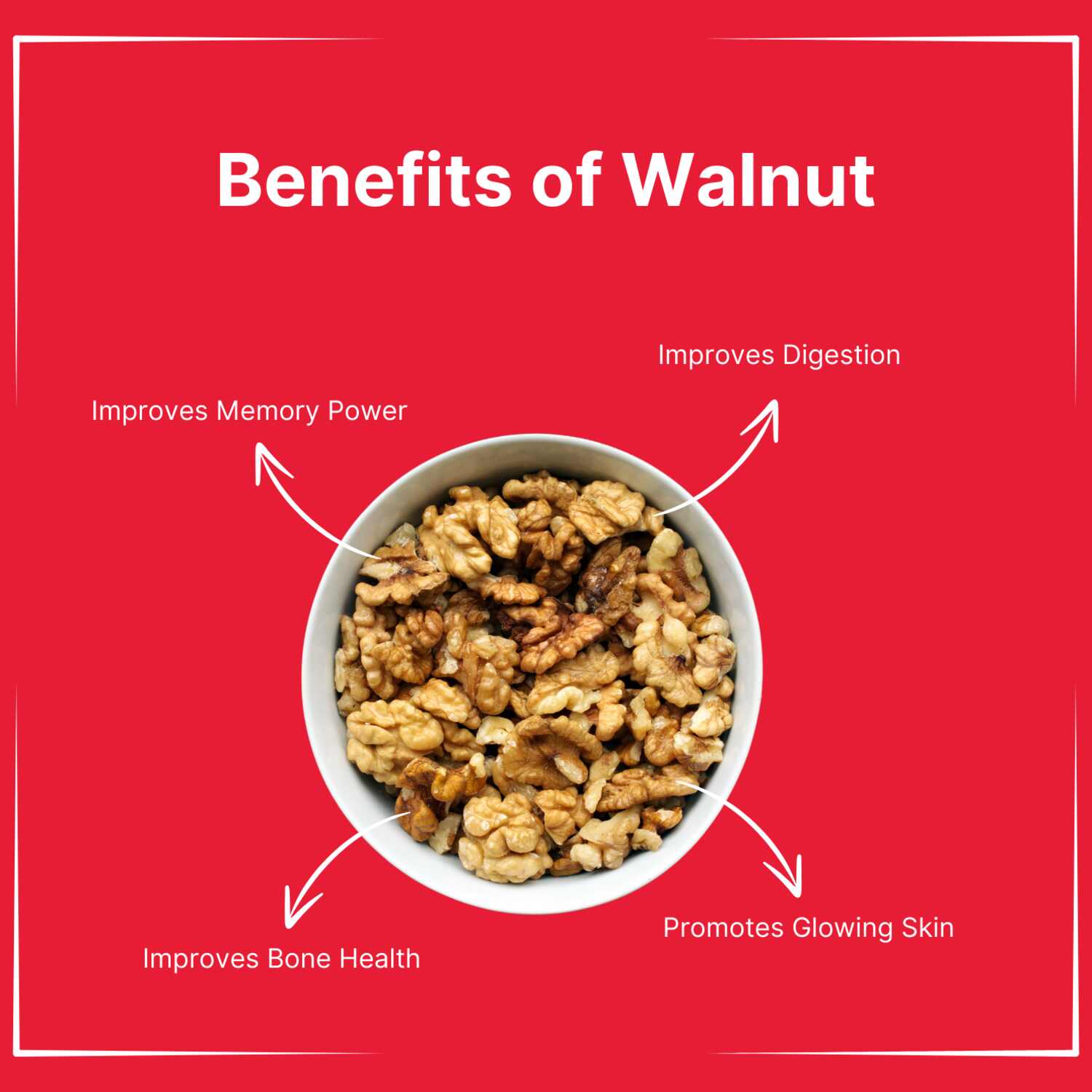 100% Natural California Walnut Kernels 500g(2*250g)