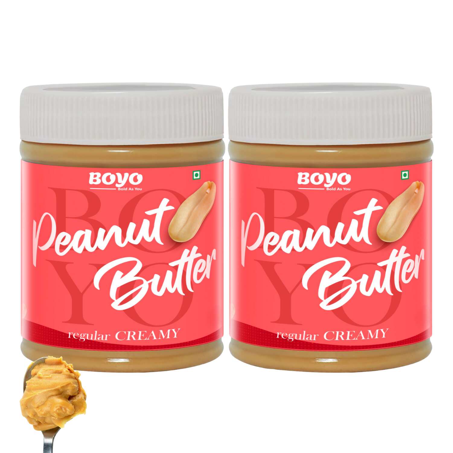 Peanut Butter Combo Regular Creamy 340g Each - Pack of 2