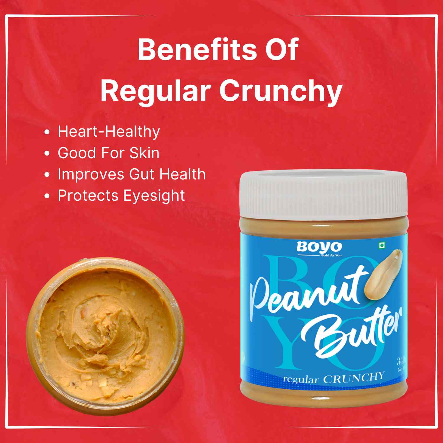 Peanut Butter Combo Regular Creamy & Crunchy 510g Each