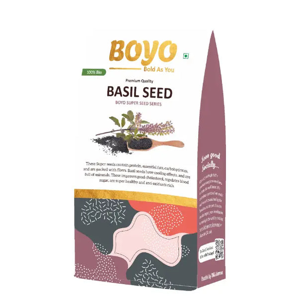 Buy Online Premium Basil Seed at Best Price in India BoYo