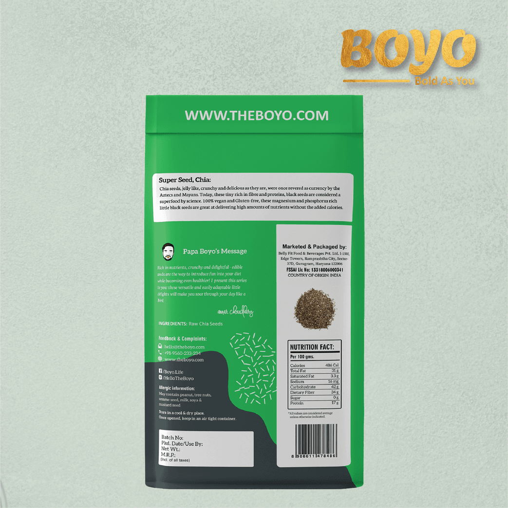 Raw Chia Seed (24 Units) - BoYo