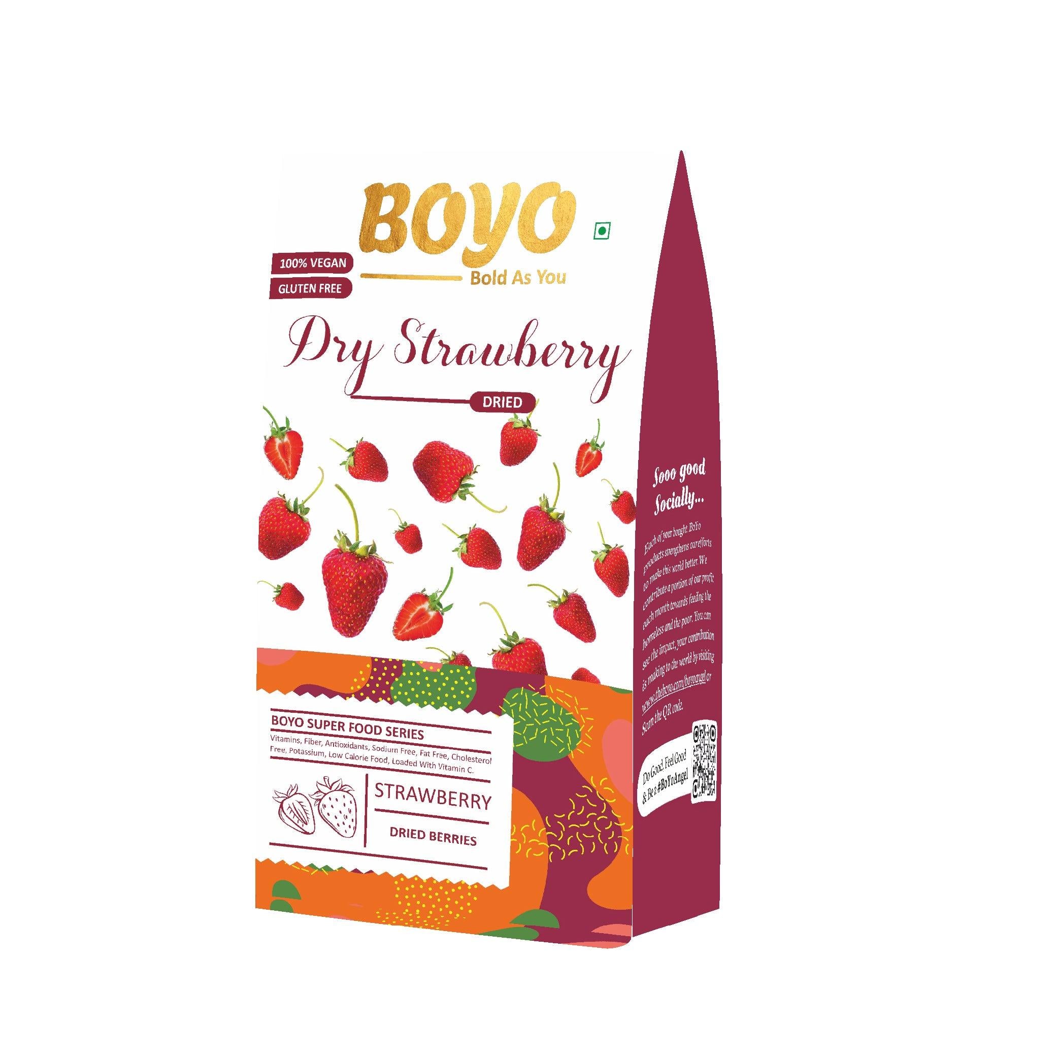 Dried Strawberry (24 Units) - BoYo