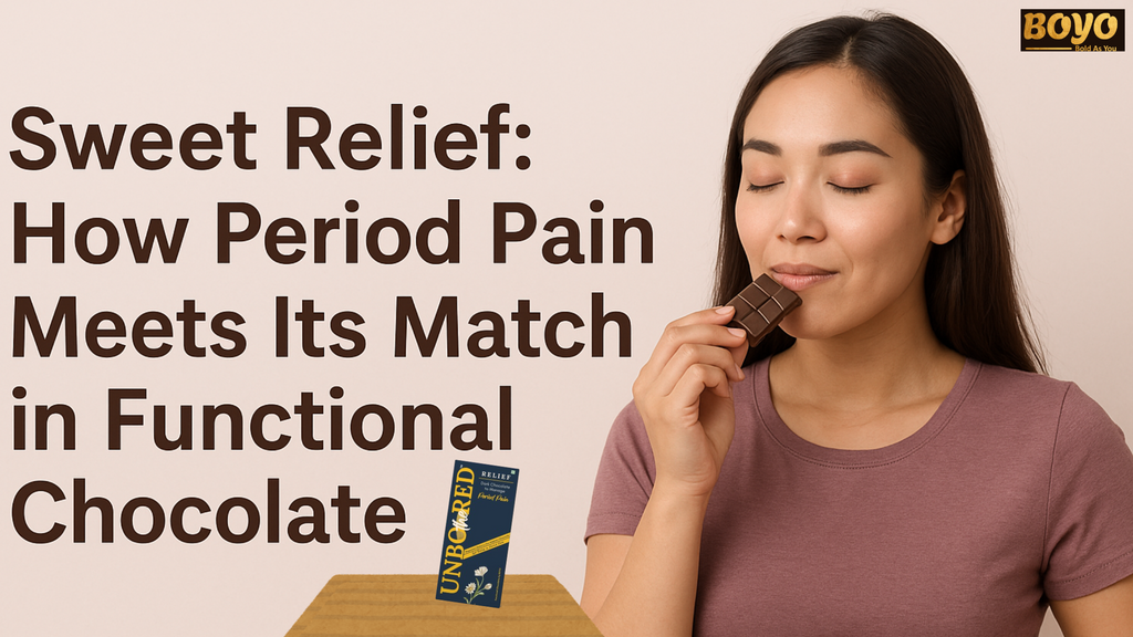 Sweet Relief: How Period Pain Meets Its Match in Functional Chocolate