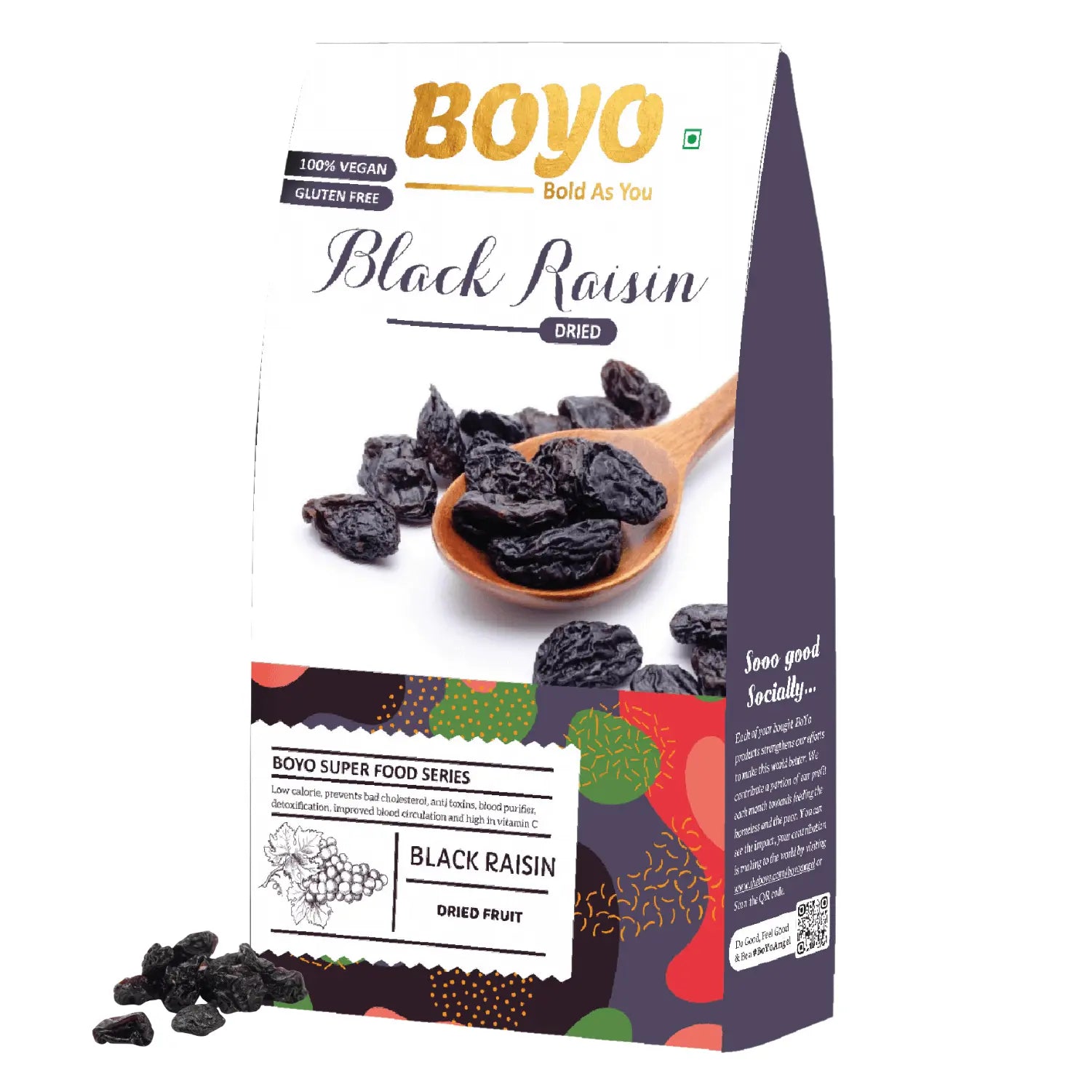 Premium Black Raisins 250g