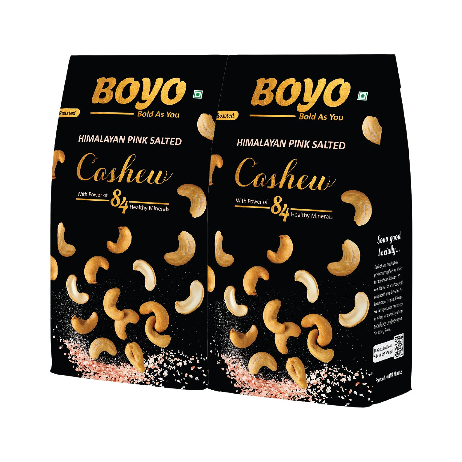 Roasted and Salted Cashew Nuts 400g (2 * 200g)