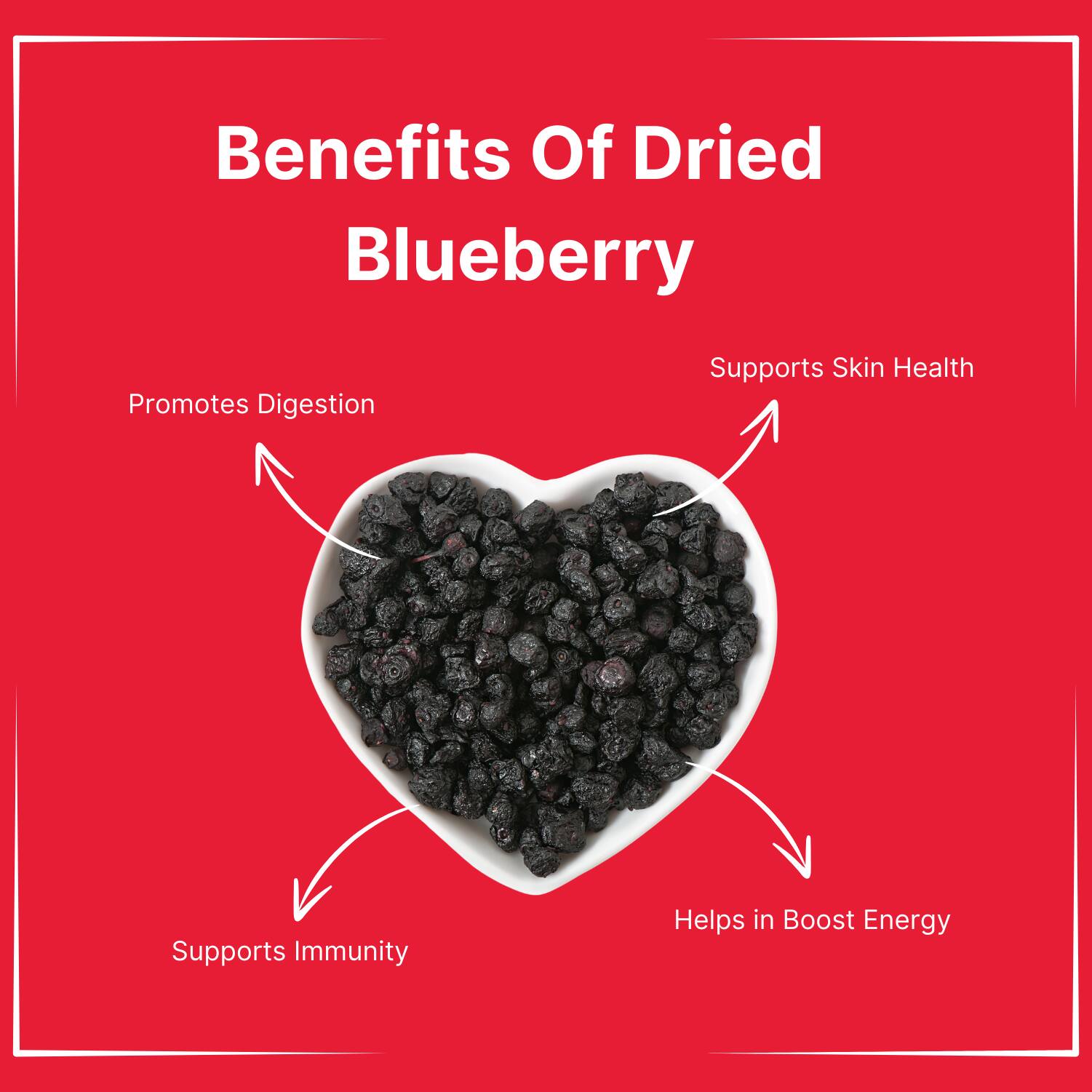 Dried Blueberry  Whole 300g (2 x 150g)
