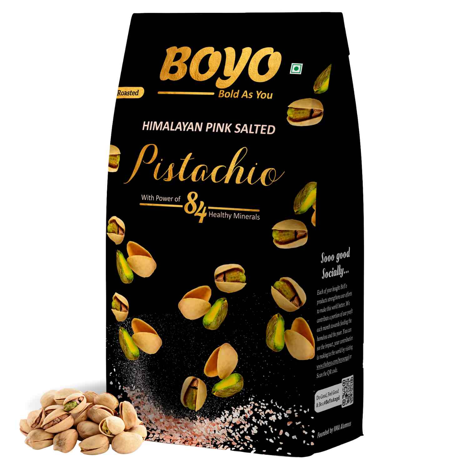 Roasted & Salted Pistachios (pista) 200 gm