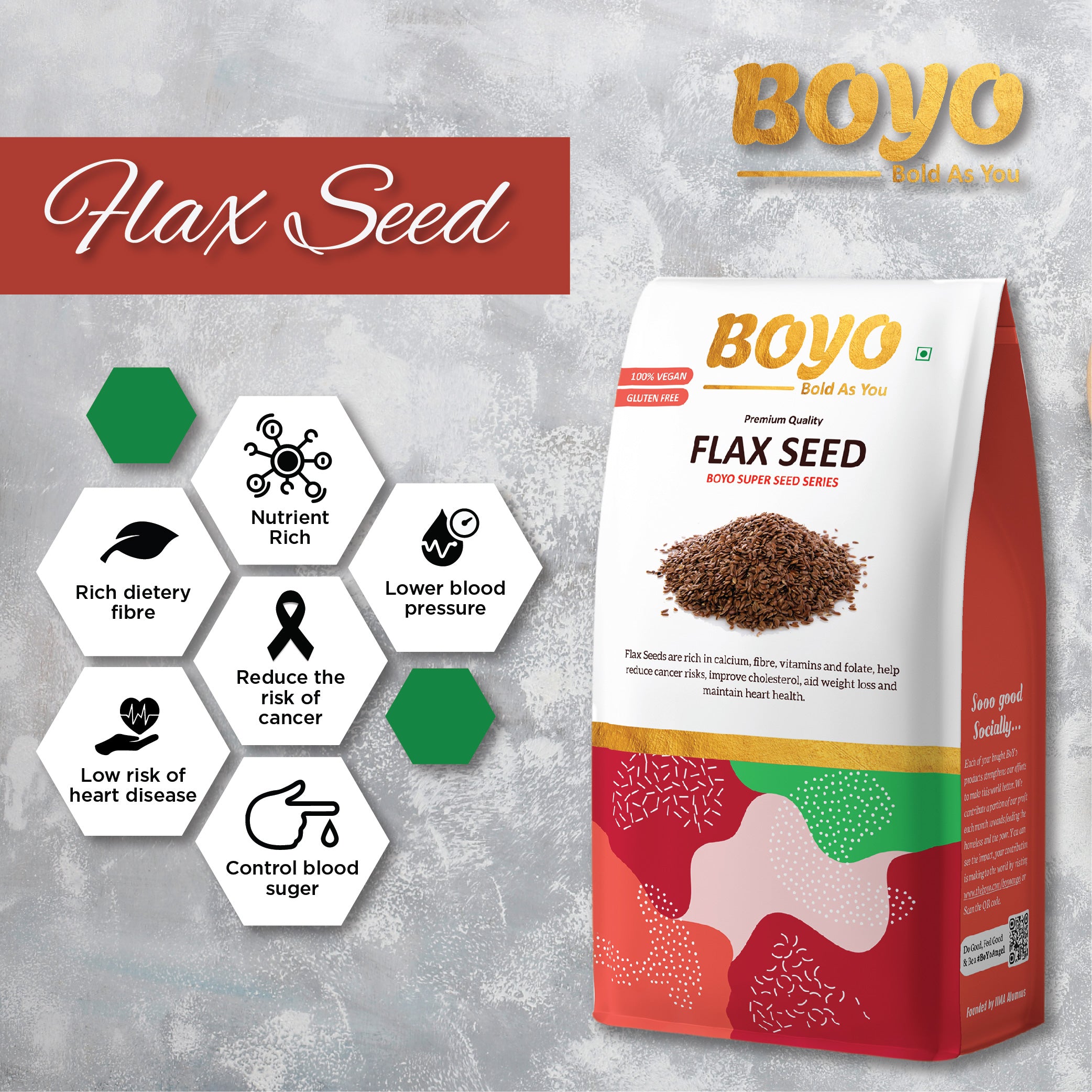 Raw Flax Seed 500g