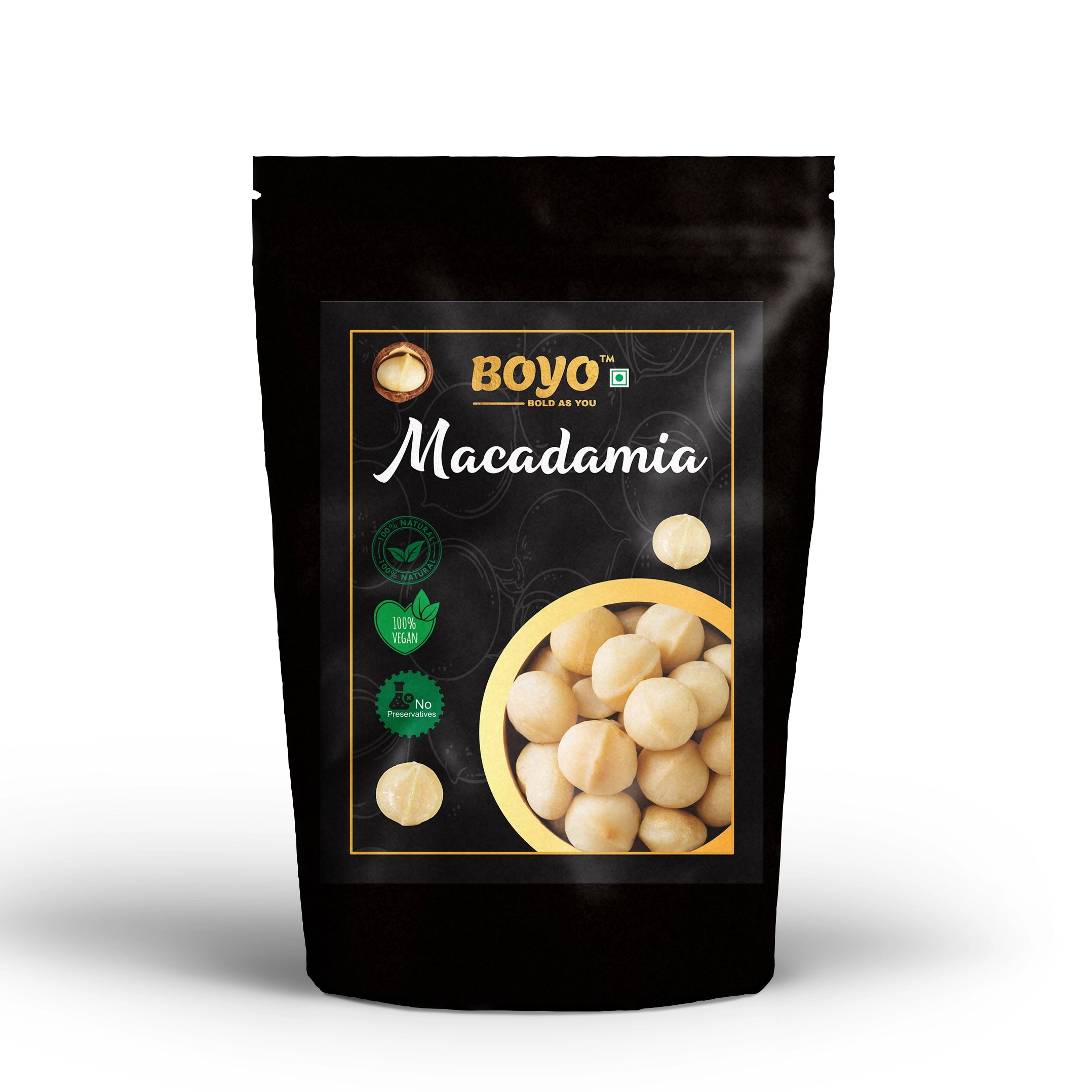 Premium Exotic Macadamia Nuts 125g