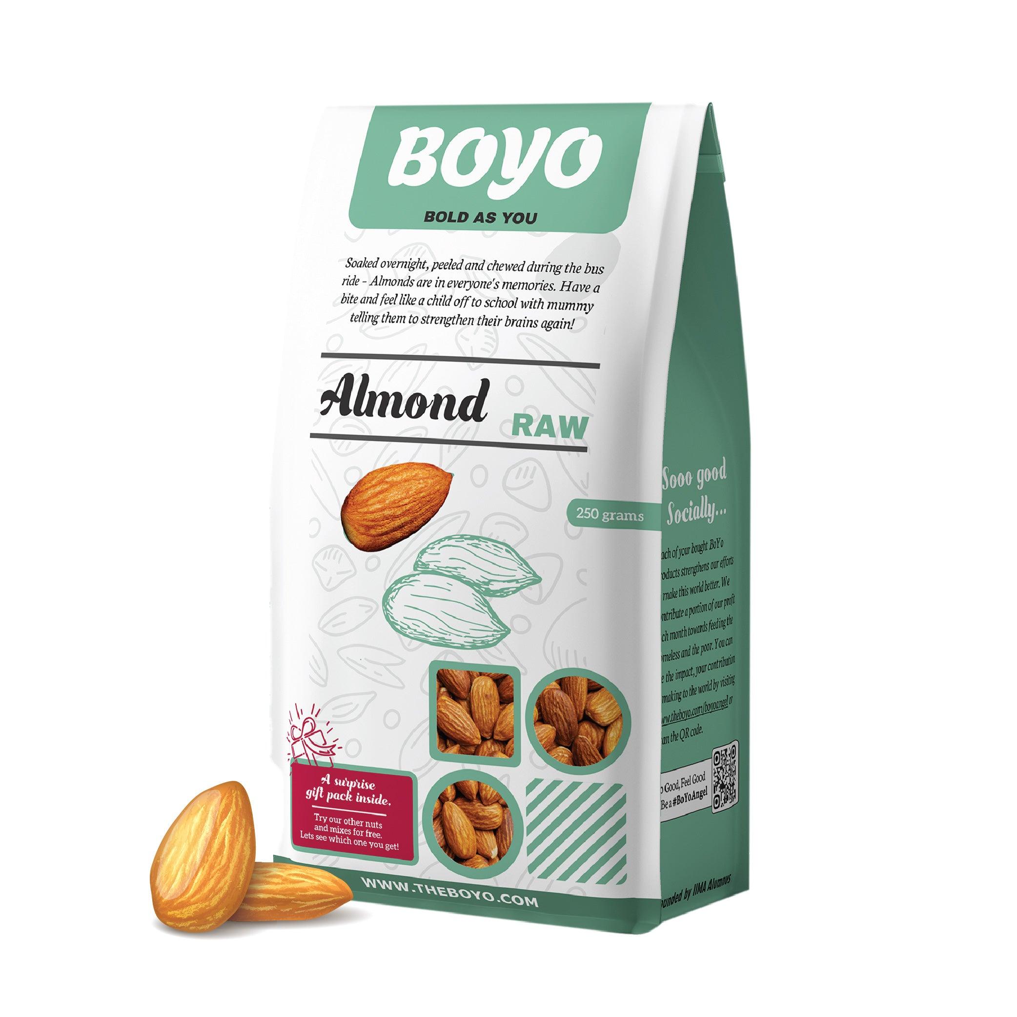 Premium California Almond (24 Units) - BoYo