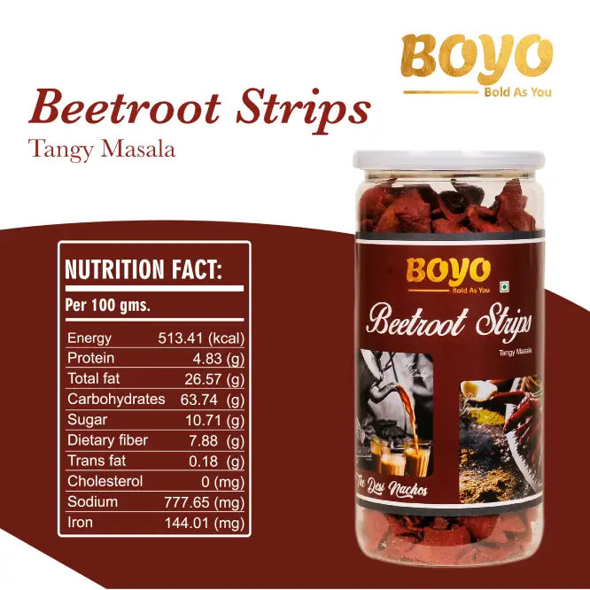Beetroots Strips Tangy Masala 150g<br>Origin: India - BoYo