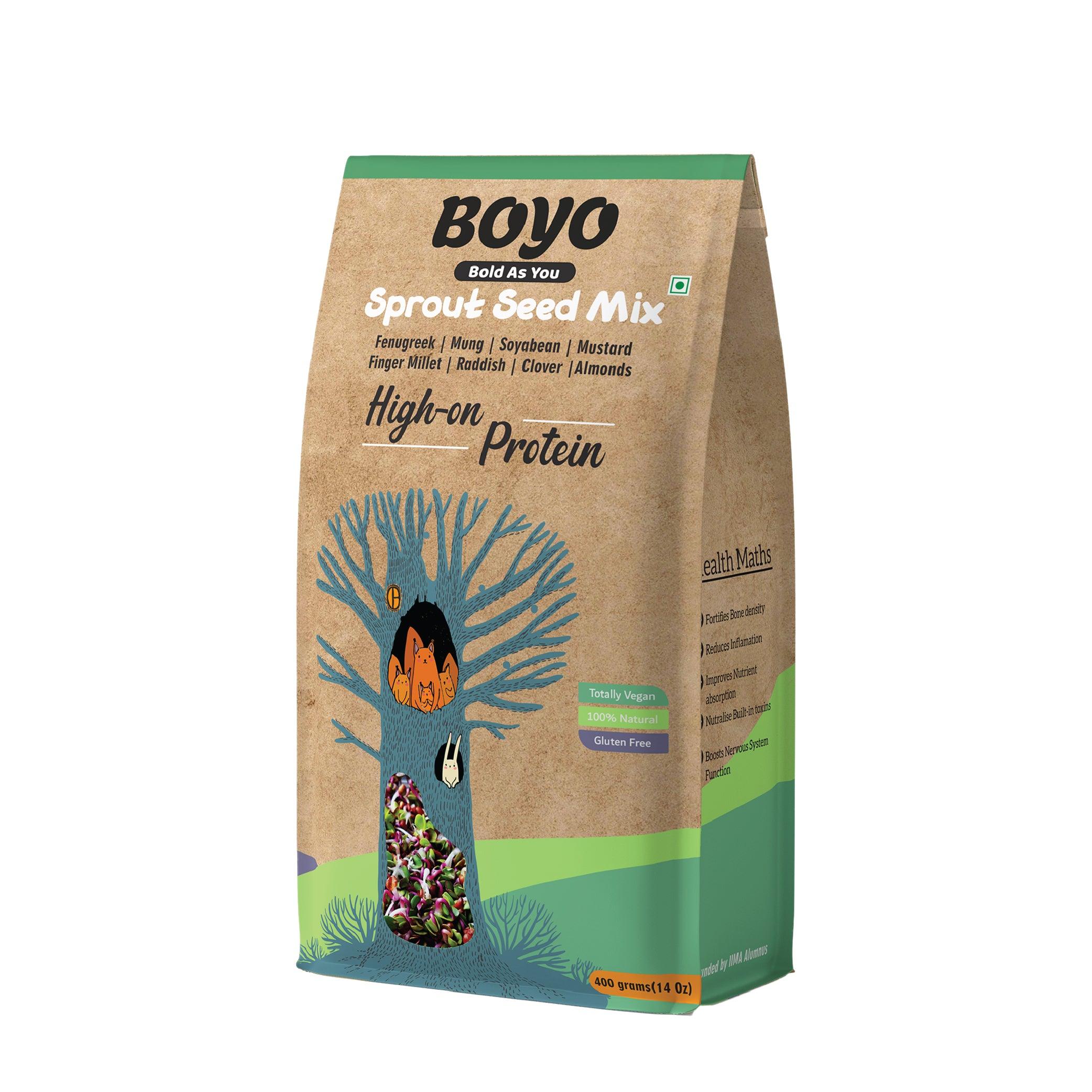 Sprout Seed- High Protein (24 Units) - BoYo