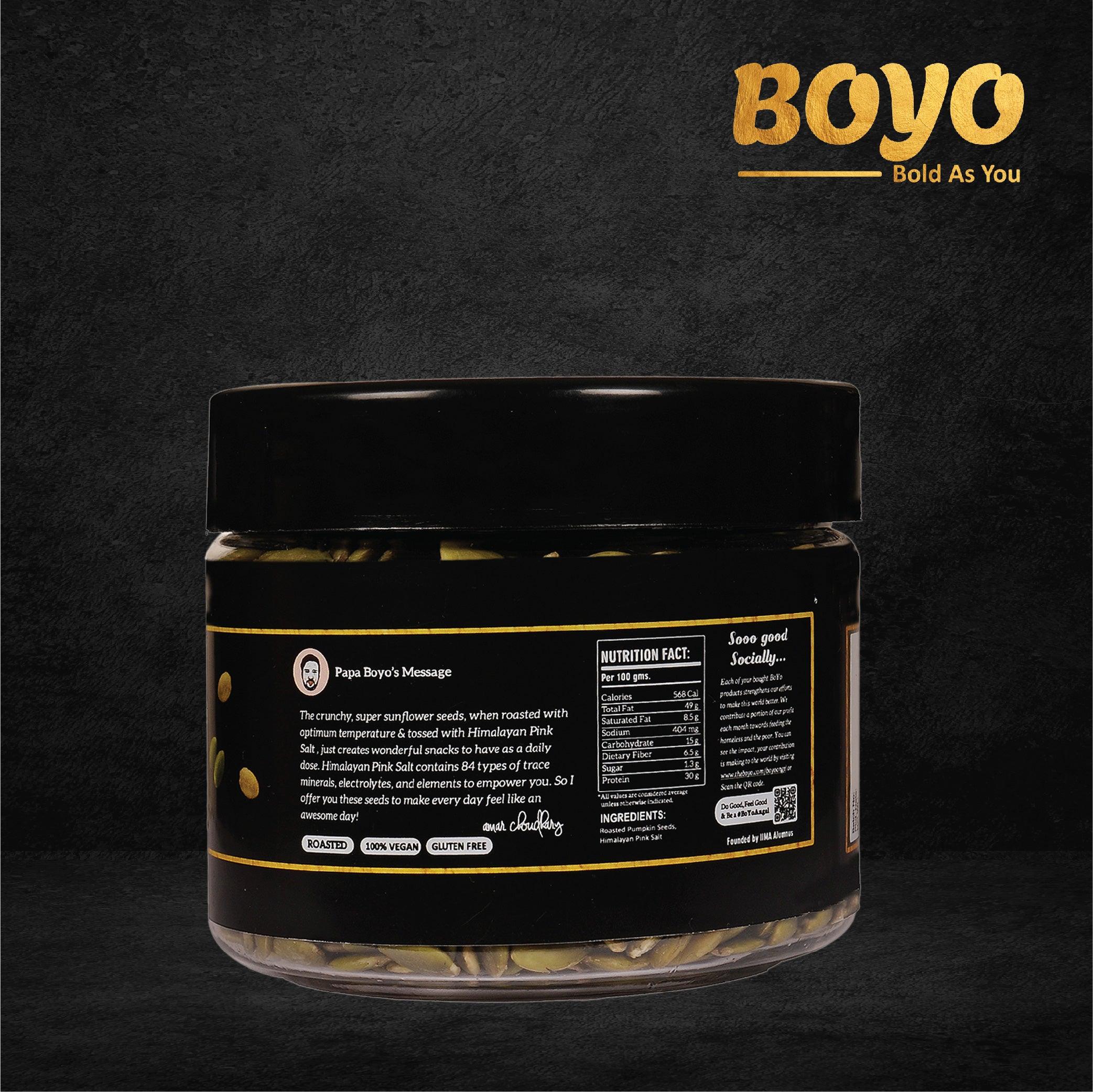 Pink Salted Pumpkin Seed (24 Units) - BoYo